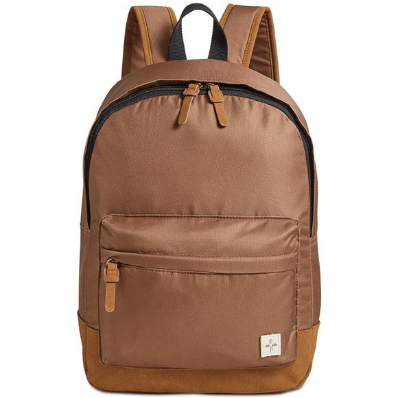 Stylish Brown Backpack - Picture 1 of 4